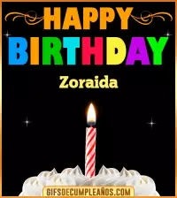 GIF GiF Happy Birthday Zoraida